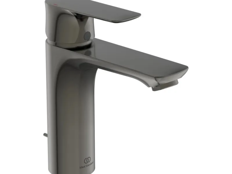 Ideal Standard Einhebelmischer<Waschtischarmatur Connect Air Grande o. Ablaufg. Magnetic Grey