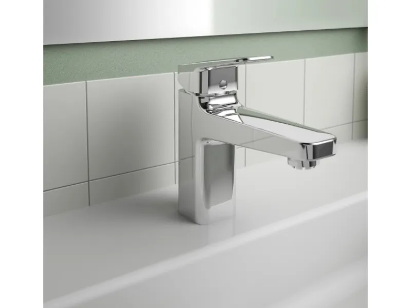 Ideal Standard Waschtischarmatur Ceraplan Chrom Niederdruck H90< Einhebelmischer