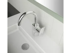 Ideal Standard Waschtischarmatur Ceraplan Chrom ohne Ablaufgarnitur H200< Einhebelmischer
