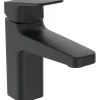 Ideal Standard Einhebelmischer<Waschtischarmatur Ceraplan H90 mit Ablaufgarnitur Schwarz Matt