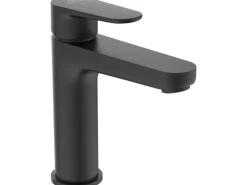 Best Ideal Standard Waschtischarmatur Cerafine O H120 mit PushOpen-Ventil Silk Black
