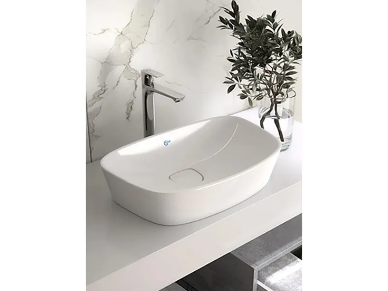 Ideal Standard Einhebelmischer<Waschtischarmatur Connect Air ohne Ablgar. verlängerter Sockel Ch