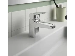 Ideal Standard Einhebelmischer<Waschtischarmatur Ceraplan Chrom o. Ablaufgarnitur BlueStart H90