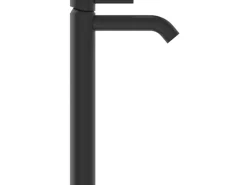 Ideal Standard WT-Armatur Ceraline verlängerter Sockel o. Ablaufg. Silk Black< Einhebelmischer