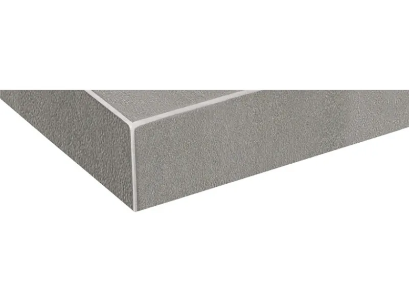 Impuls Küchen Einbauküche IBZ4350LH 225 x 241 cm Beton-Optik ohne E-Geräte< Winkelküchen|Einbauküchen