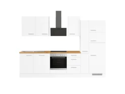 Impuls Küchen Küchenzeile IKZ1310X7 310 cm mit E-Geräten< Winkelküchen|Kühlschränke