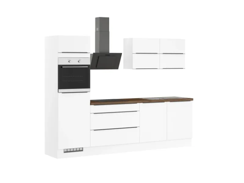 Impuls Küchen Küchenzeile IBZ4280S6 280 cm ohne E-Geräte< Einbauküchen