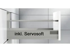 Hot Impuls Küchen Küchenzeile IBZ4310V9 310 cm -Optik natur ohne E-Geräte Beton