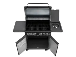 Juskys BBQ Gasgrill Savannah mit 4 Brennern & 1 Seitenbrenner< Kochfelder|Pfannen