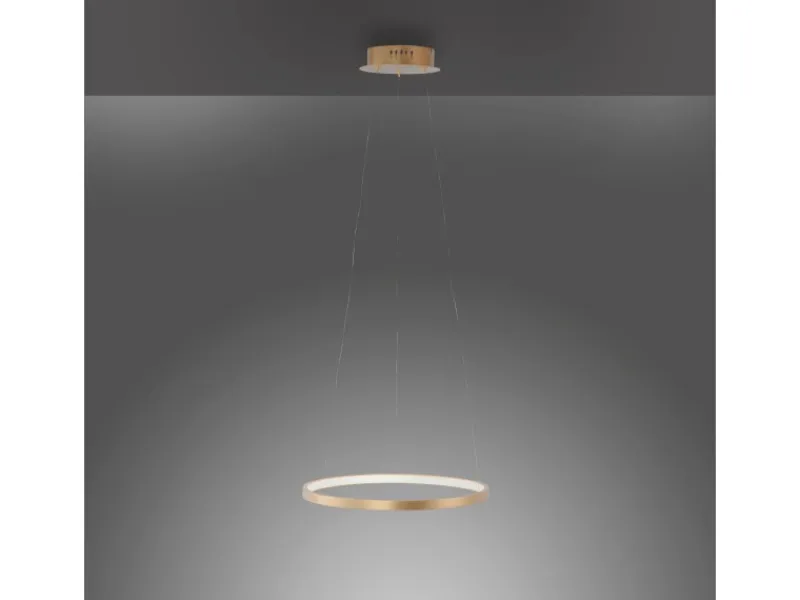 Best Just Light. Just Light Pendelleuchte Circle Gold Ø 40 cm