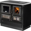 Justus Herde<Küchenofen Rustico 90 2.0 Stahl Schwarz 7 kW