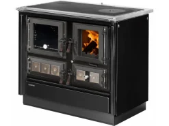 Justus Herde<Küchenofen Rustico 90 2.0 Stahl Schwarz 7 kW