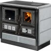 Justus Küchenofen Rustico 90 2.0 Speckstein Schwarz 7 kW< Herde
