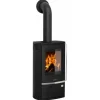 Outlet Justus Rento R II Kaminofen Stahl Schwarz 6 kW mit Automatik