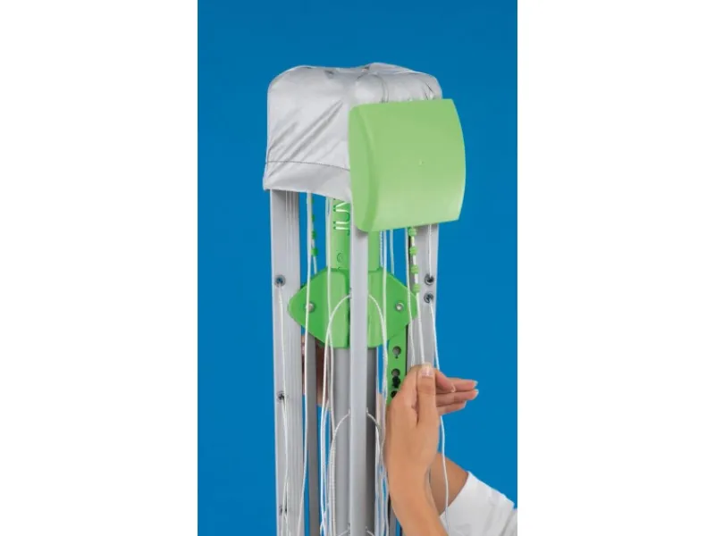 New Juwel Wäschespinne Novaplus 600 Easy Silber-Grün