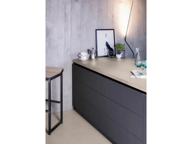 Sale Kaindl Arbeitsplatte 60 cm x 3,8 cm Beton Meterware Sand
