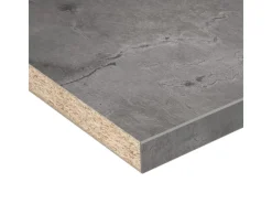 Outlet Kaindl Arbeitsplatte 63,5 cm x 3,8 cm Meterware Atlantic Stone Graphite
