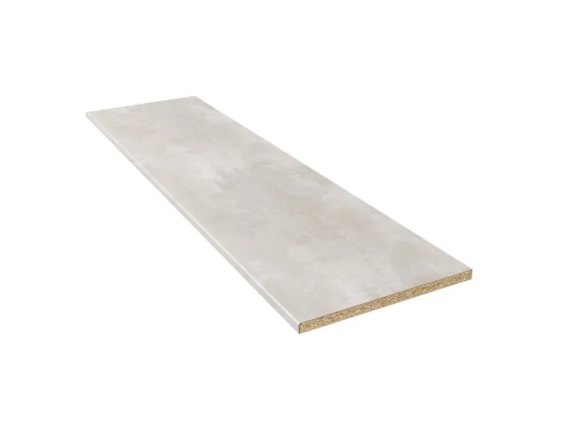 Best Kaindl Arbeitsplatte Beton Opalgrey 260 cm x 60 cm x 2,8 cm Beton Art Opal