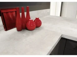 Kücheninseln|Einbauküchen<Kaindl Arbeitsplatte Beton Opalgrey 410 cm x 60 cm x 3,8 cm