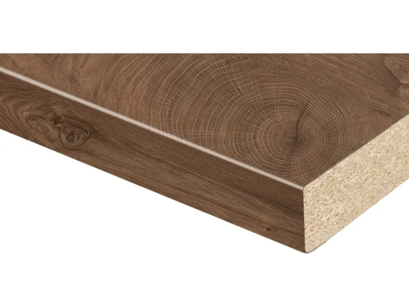 Sale Kaindl Arbeitsplatte Eiche Endgrain Cognac 90 cm x 3,8 cm Meterware