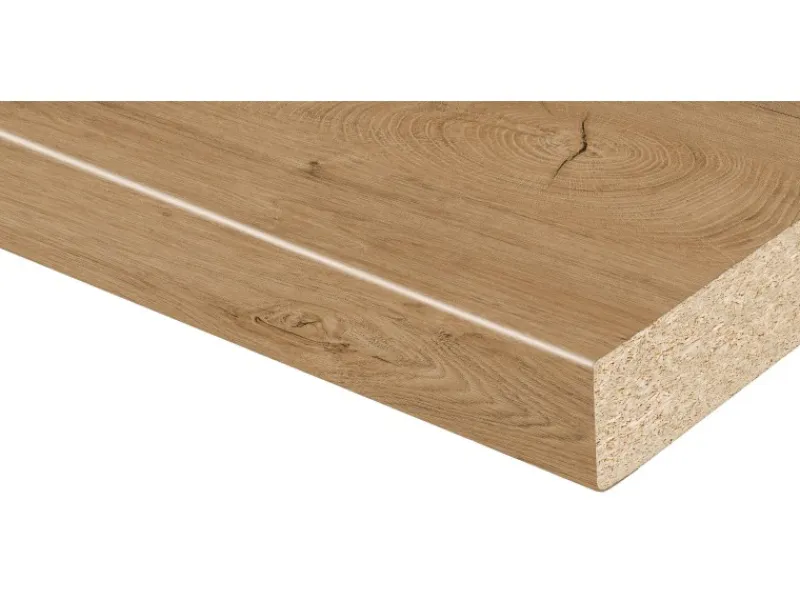 Kaindl Arbeitsplatte Eiche Endgrain Classic 90 cm x 3,8 cm Meterware< Kücheninseln|Küchenrückwände