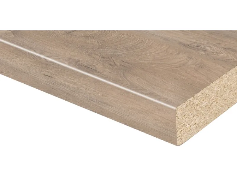Hot Kaindl Arbeitsplatte 60 cm x 3,8 cm Meterware Eiche Endgrain Raw