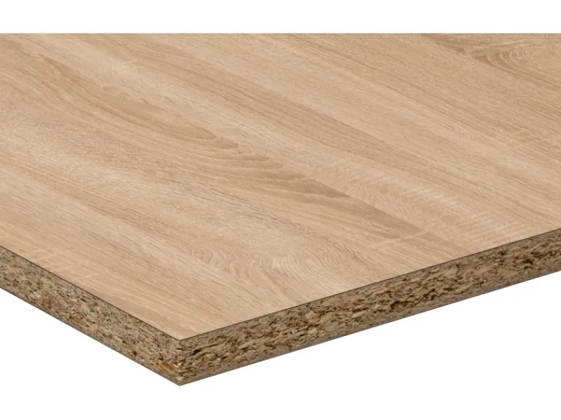 New Kaindl Küchenrückwand 64 cm x 1,5 cm Eiche Sonoma Hell/Arizona Pine Meterware