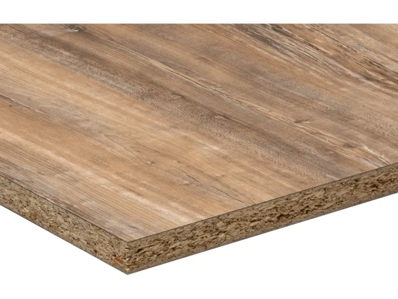 New Kaindl Küchenrückwand 64 cm x 1,5 cm Eiche Sonoma Hell/Arizona Pine Meterware