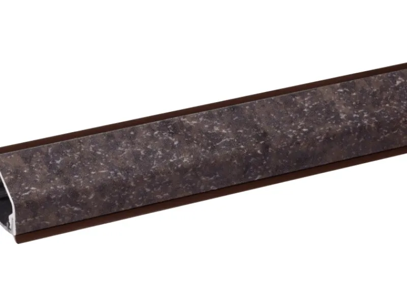 New Kaindl Wandanschlussprofil 63,5 cm x 2,4 cm (K4894) Steel Grey Coffee