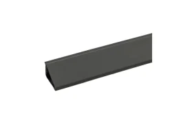 Küchenrückwände<Kaindl Wandanschlussprofil 300 cm x 2,4 cm Anthrazit