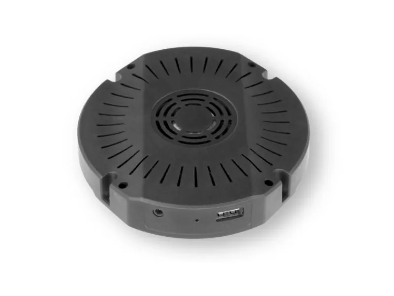 New kalb DualCharge 10W Drahtlos Ladegerät Mit 15W USB Ausgang Unterbau Bis 30 mm Unsichtbar Induktionsladegerät Mit Lüfter Netzteil 1200 mm Kabel