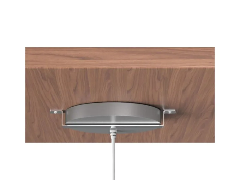 Outlet kalb QI Unterbau Und Einbau Ladegerät Grau Ladedistanz 3 - 18 mm Smart Wireless