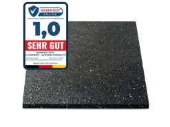 Karat Antivibrationsmatte Schallschutzmatte nach Maß Stärke 1 cm 125 x 750 cm< Gefrierschränke