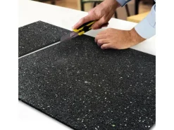 Clearance Karat Antivibrationsmatte Schallschutzmatte nach Maß Stärke 1 cm 125 x 200 cm