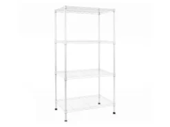 Karat Küchenregale<Gitterregal Rocky 200 kg Belastbarkeit 4 Böden 55 x 35 x 110 cm