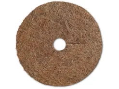 Karat Mulchscheiben Kokos Pflanzenschutzmatte Winterschutz Kokosfaser 5er-Set Ø 15 cm< Töpfe