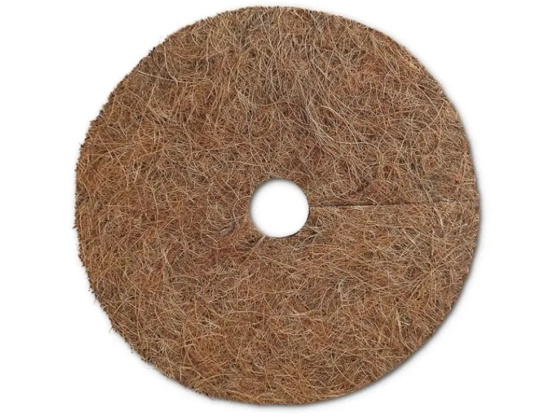 Sale Karat Mulchscheiben Kokos Pflanzenschutzmatte Winterschutz Kokosfaser 1 Stück Ø 30 cm