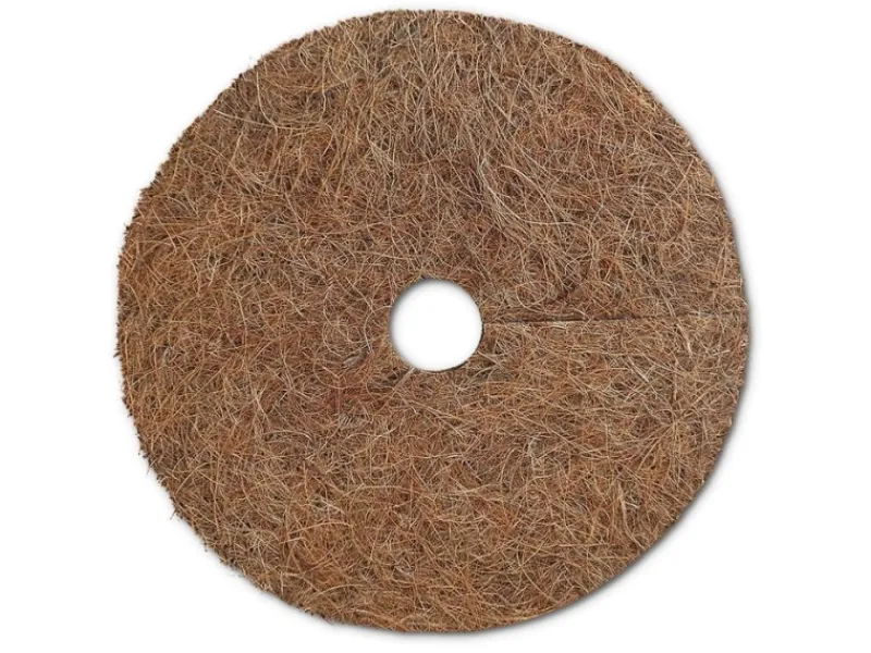 Hot Karat Mulchscheiben Kokos Pflanzenschutzmatte Winterschutz Kokosfaser 5er-Set Ø 20 cm