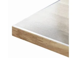 Karat Tischfolie Imperial Transparent Mattiert mit Abgeschrägter Kante 50 x 130 cm< Kücheninseln