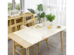 Karat Tischfolie Imperial Transparent Mattiert mit Abgeschrägter Kante 50 x 130 cm< Kücheninseln