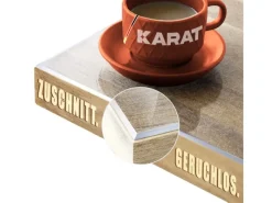 Karat Tischfolie Imperial Transparent Mattiert mit Abgeschrägter Kante 50 x 130 cm< Kücheninseln