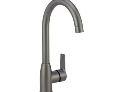 Einhebelmischer<Küchenarmatur Lattari Einhebel Gunmetal