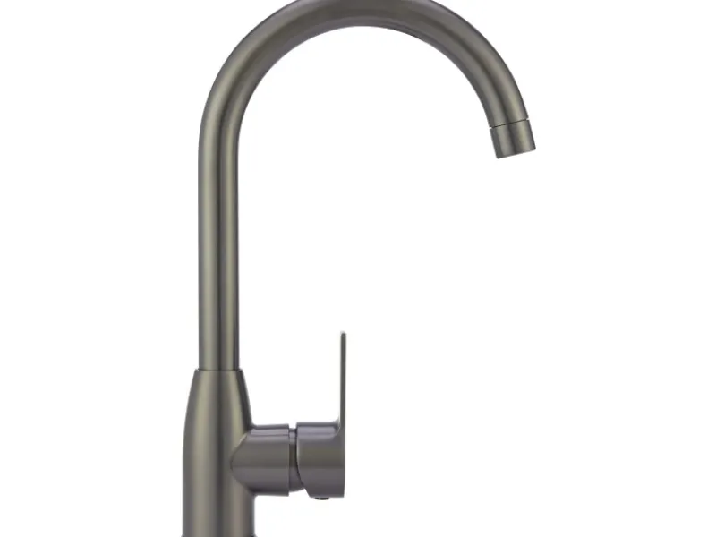 Einhebelmischer<Küchenarmatur Lattari Einhebel Gunmetal