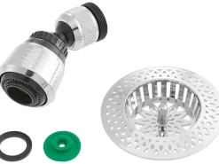 Zubehör Für Küchenarmatur|Ersatzteile Küchenarmatur<Küchenbrause und Abflusssieb Set