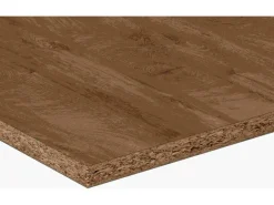 Küchenrückwände<Küchenrückwand 64 x 1,5 cm Zweiseitig Weiß/Eiche max. Länge 4,1 m Meterware