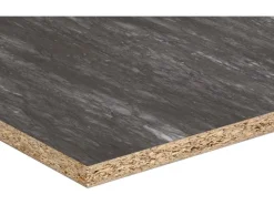 Hot Küchenrückwand 64 x 1,5 cm Zweiseitig Black/Steel max. Länge 4,1 m Meterware