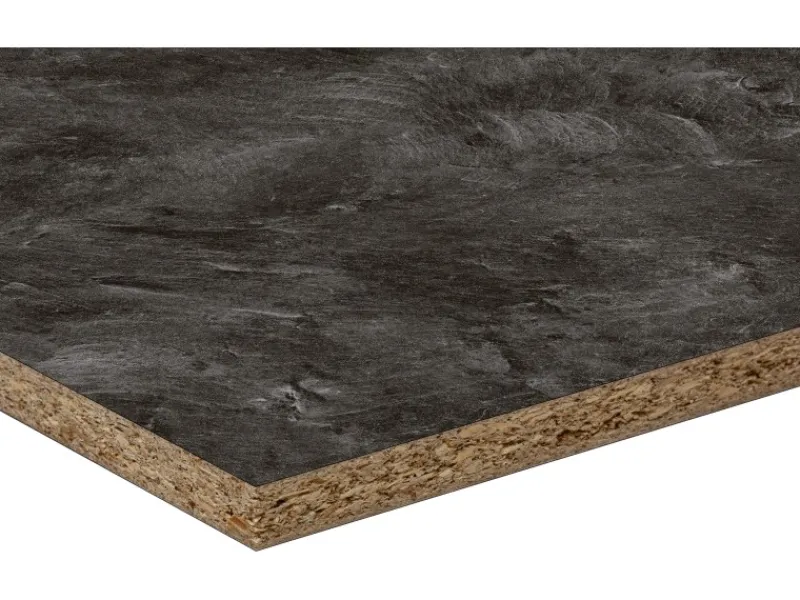 Sale Küchenrückwand 64 x 1,5 cm Zweiseitig Schiefer/Nuss max. Länge 4,1 m Meterware