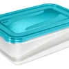 Best Keeeper Frischhaltedose Fredo Fresh Transparent-Blau 2 x 3,3 l