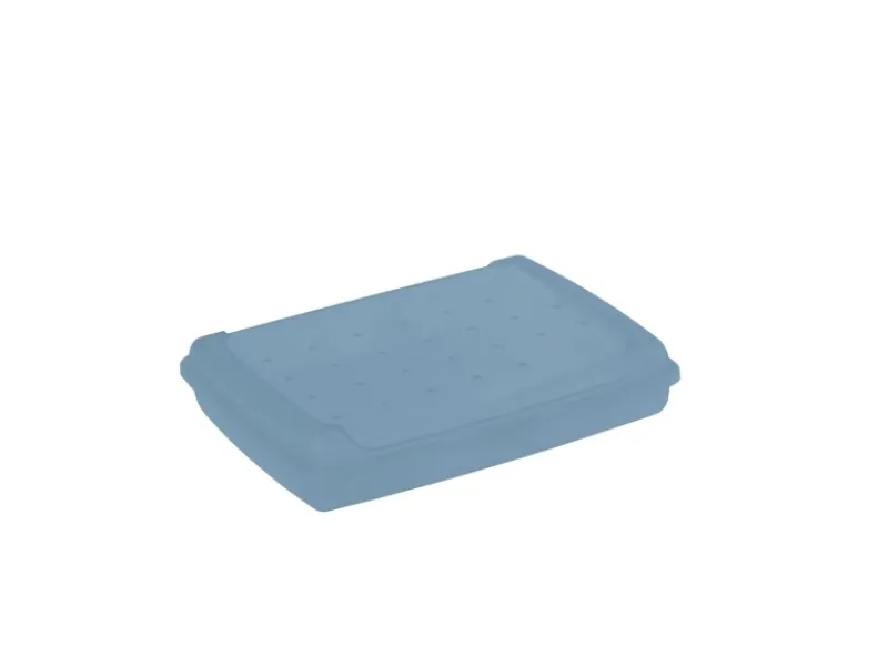Discount Keeeper Frischhaltedose Luca Mini mit Klickverschluss Nordic 0,5 l Blau