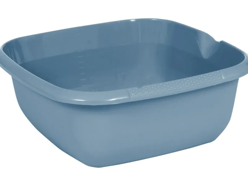 Sale Keeeper Universal Schüssel mit Ausguss Björk Eckig 13 l Nordic Blue 38 x 38 cm